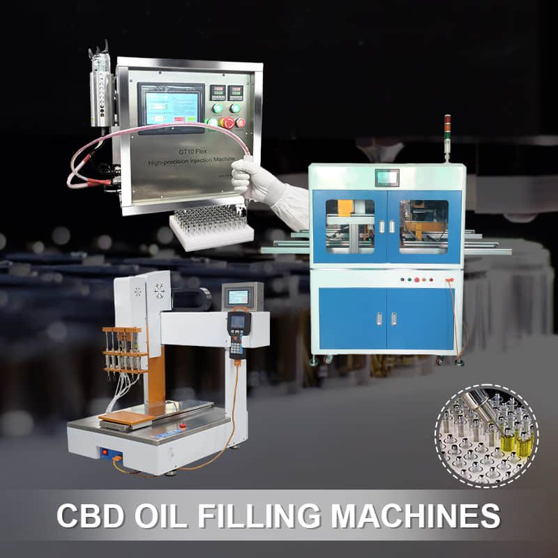 CBD oil filling machines